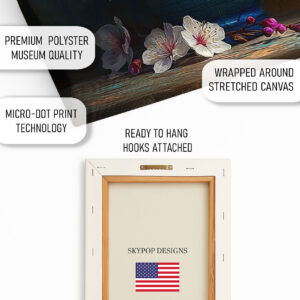 Cherry Blossom Vase Art