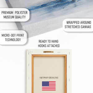 Blue Blossom Tree Art