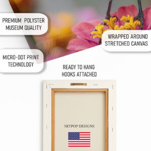 Bluebird On Flower Art