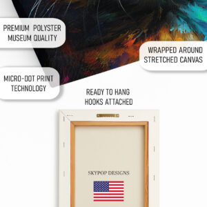 Cat With Glasses Art