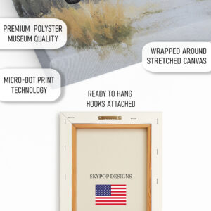 Vintage Blue Truck Art