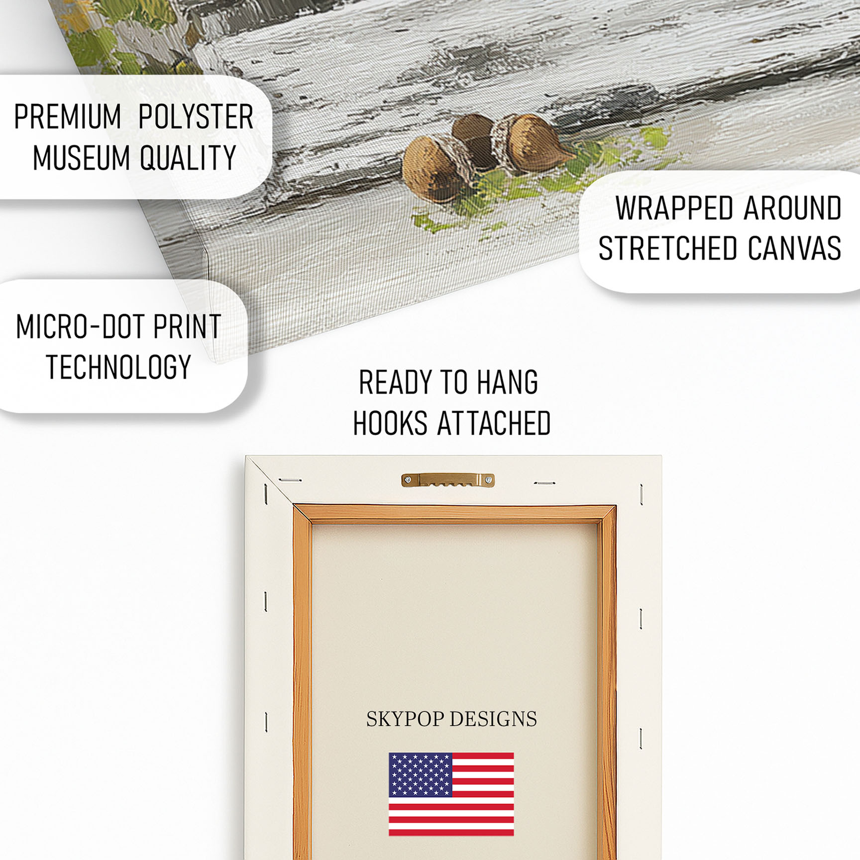 4.jpg Hellebore Flowers Wooden Crate Art