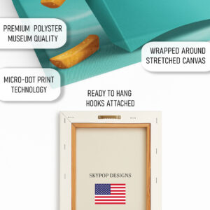 Golden Fries Perfection Art