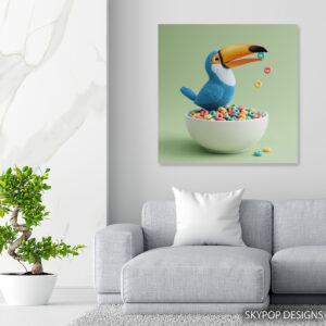 Toucan Cereal Art