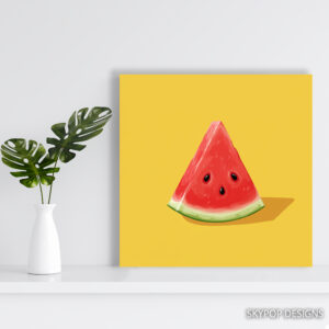 Watermelon Slice Art