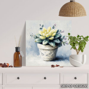 Succulent Pot Garden Art