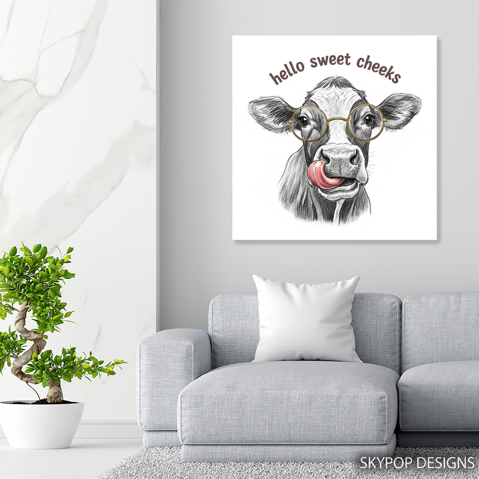 5.jpg Highland Cow Art