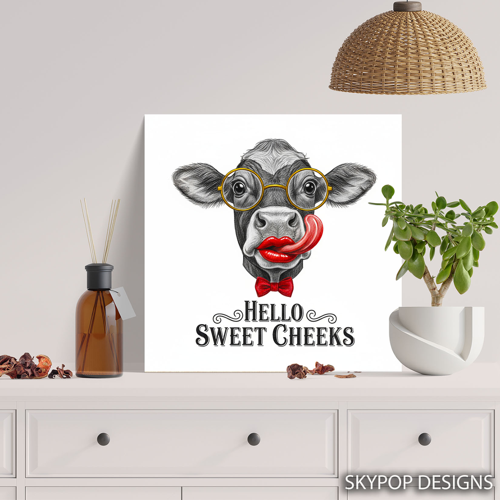 5.jpg Highland Cow Art