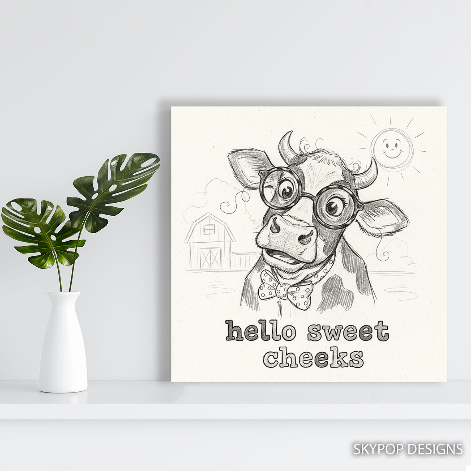 5.jpg Highland Cow Art