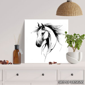 Horse Head Art