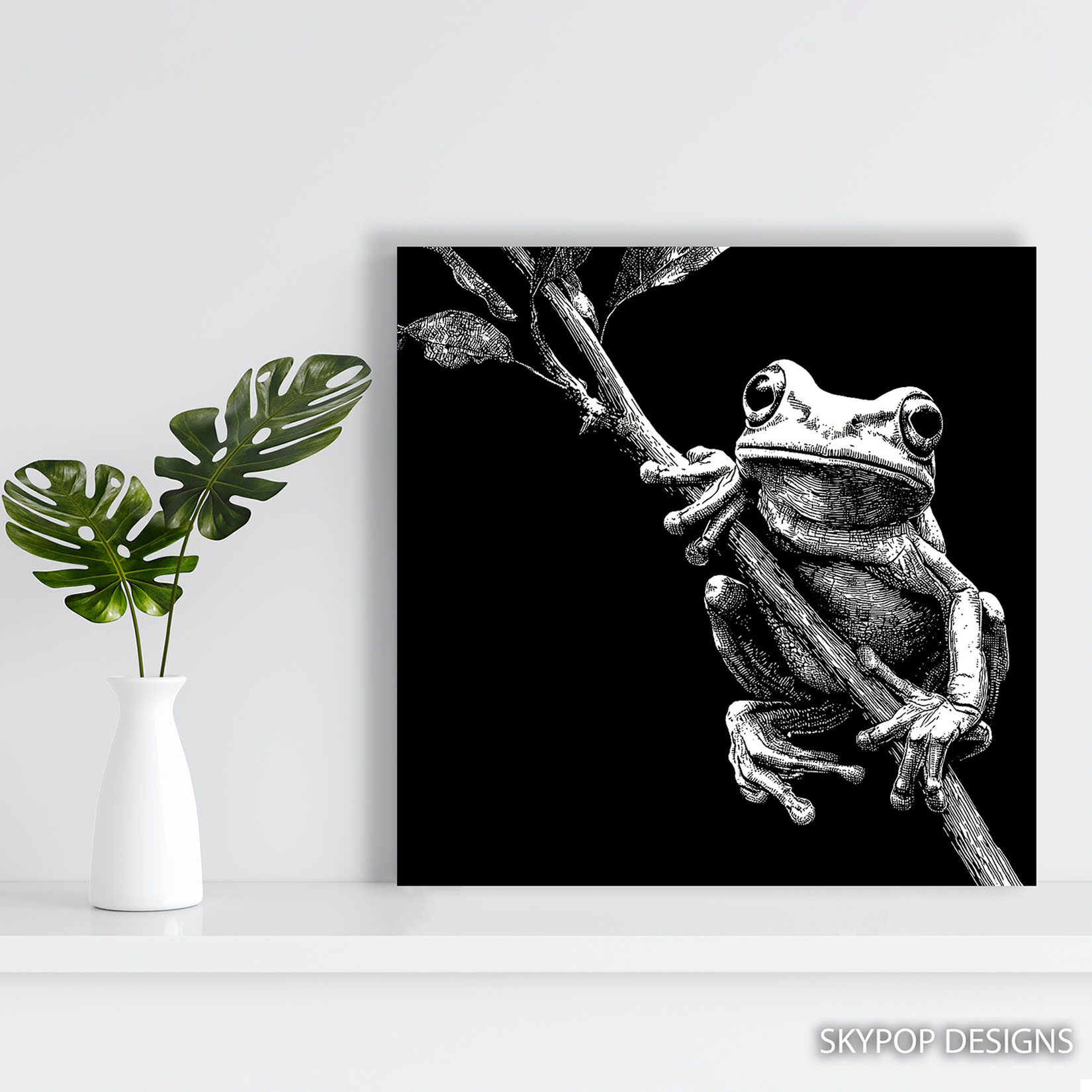 5.jpg Frog Perch Art