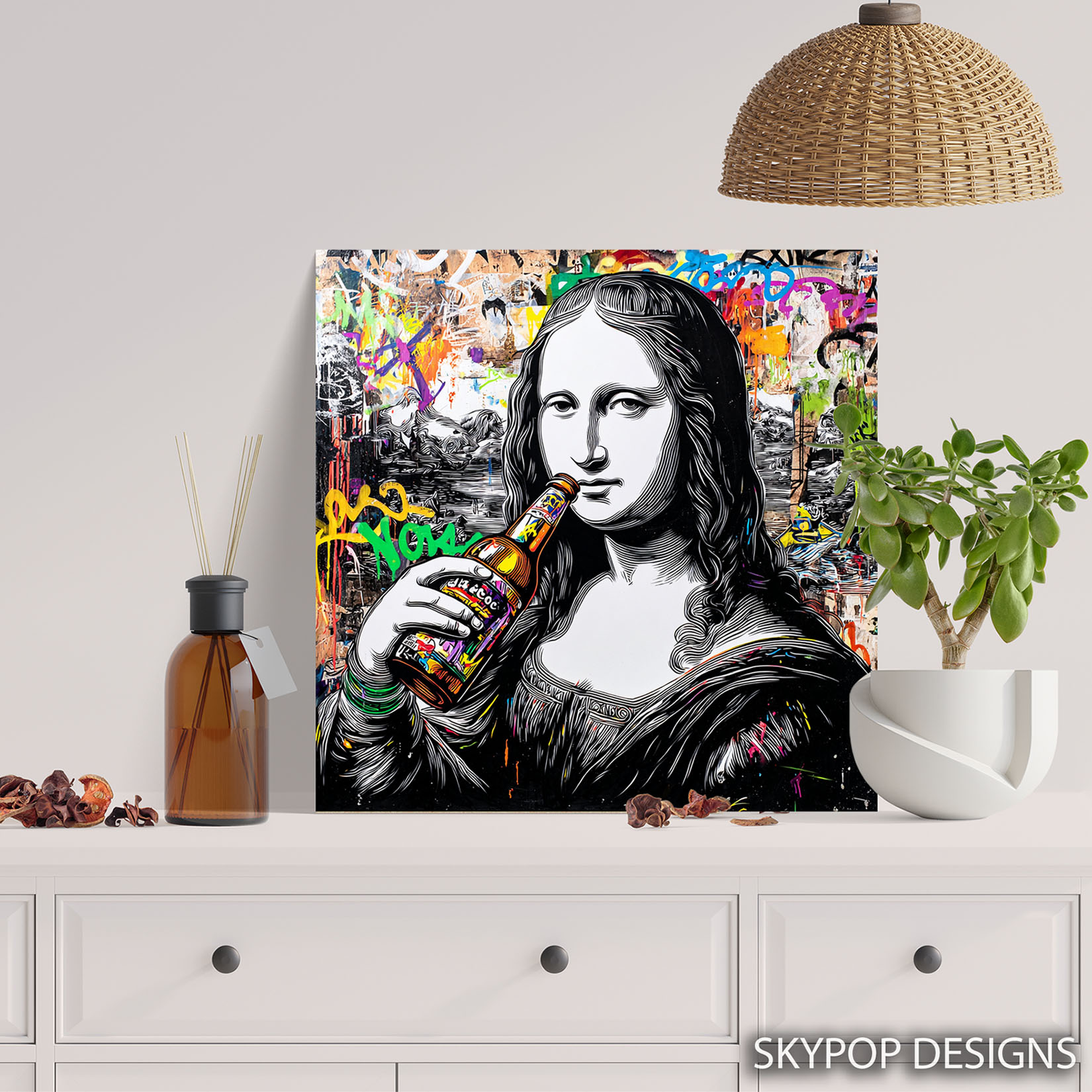 5.jpg Mona Lisa Beer Break Art