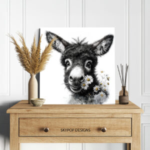 Donkey Daisy Art