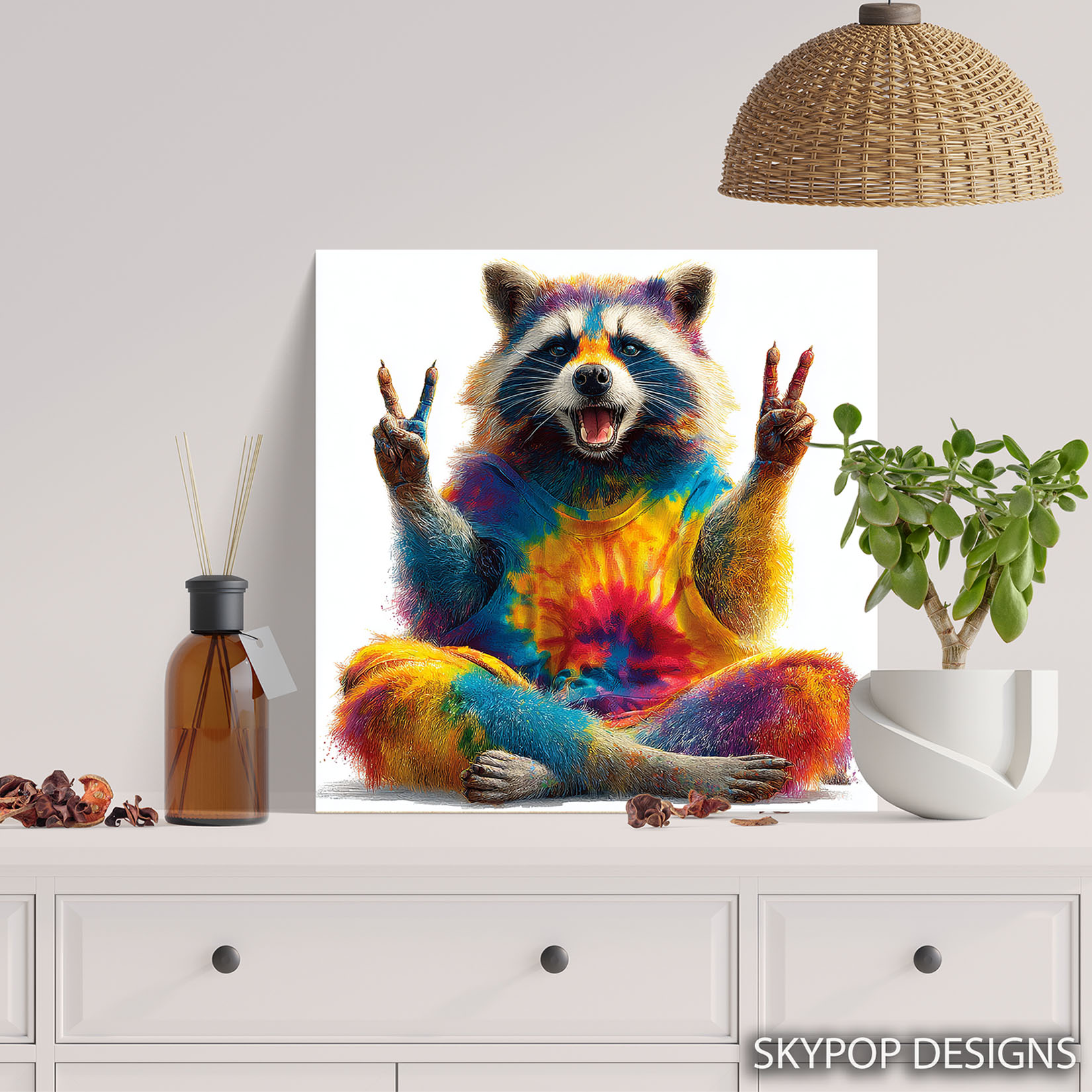 5.jpg Raccoon Art