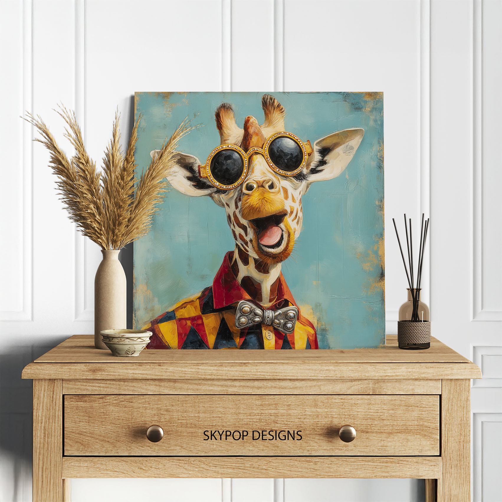 5.jpg Giraffe Art