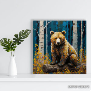 Bear Forest Art