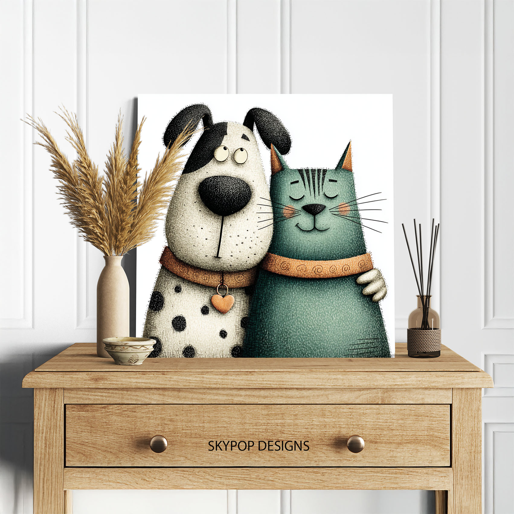 5.jpg Dog and Cat Art
