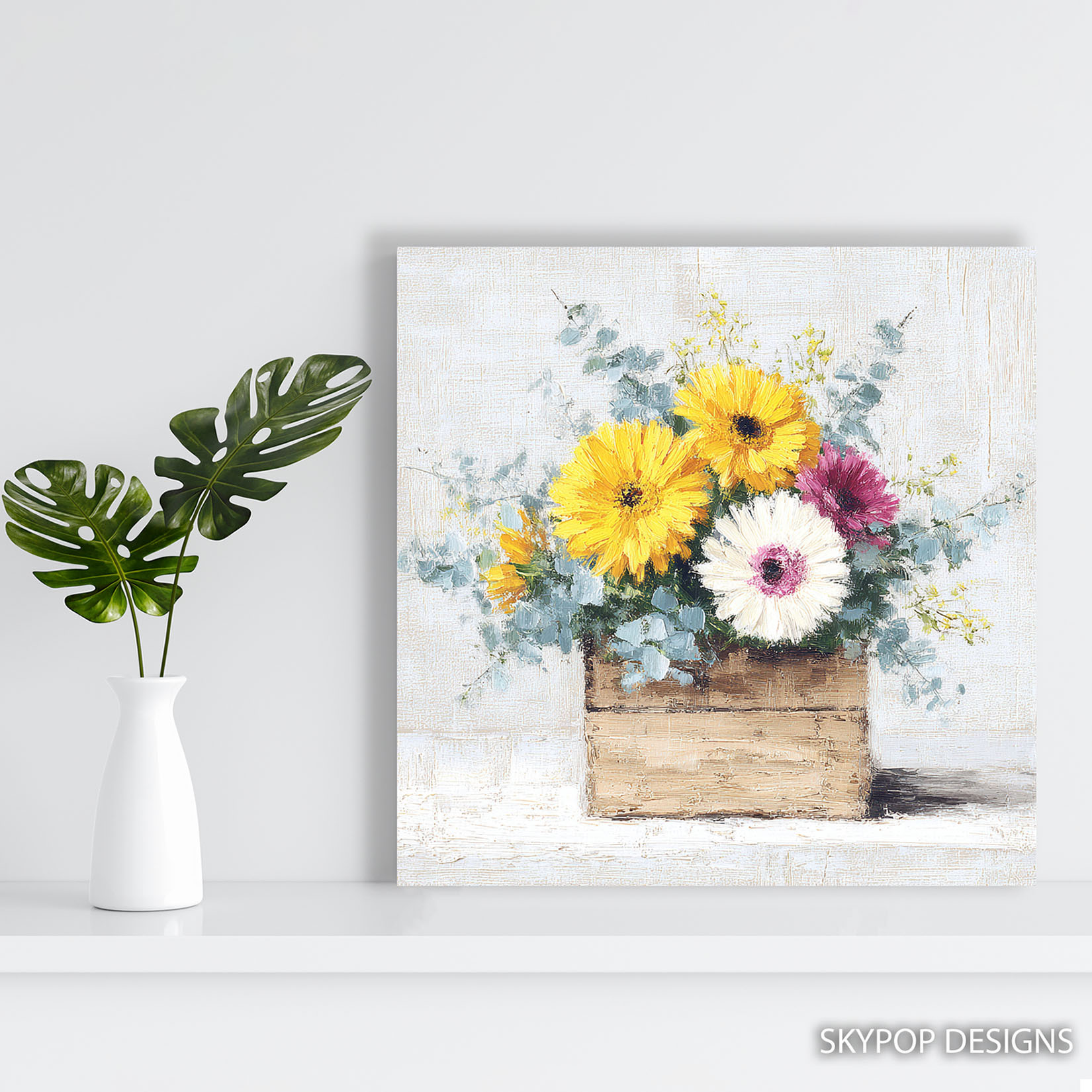 5.jpg Gerbera Daisy Bouquet Art
