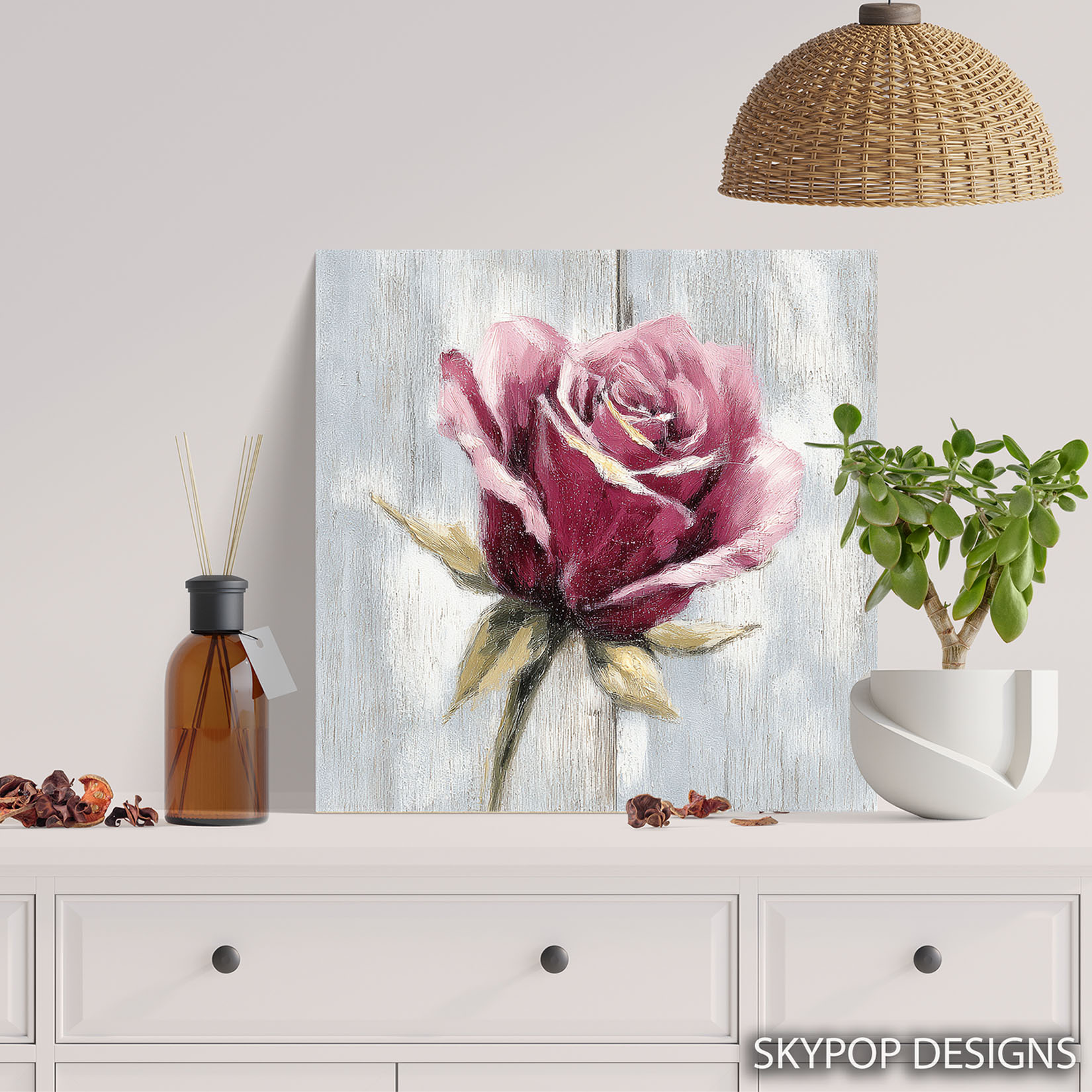 5.jpg Rose Canvas Art