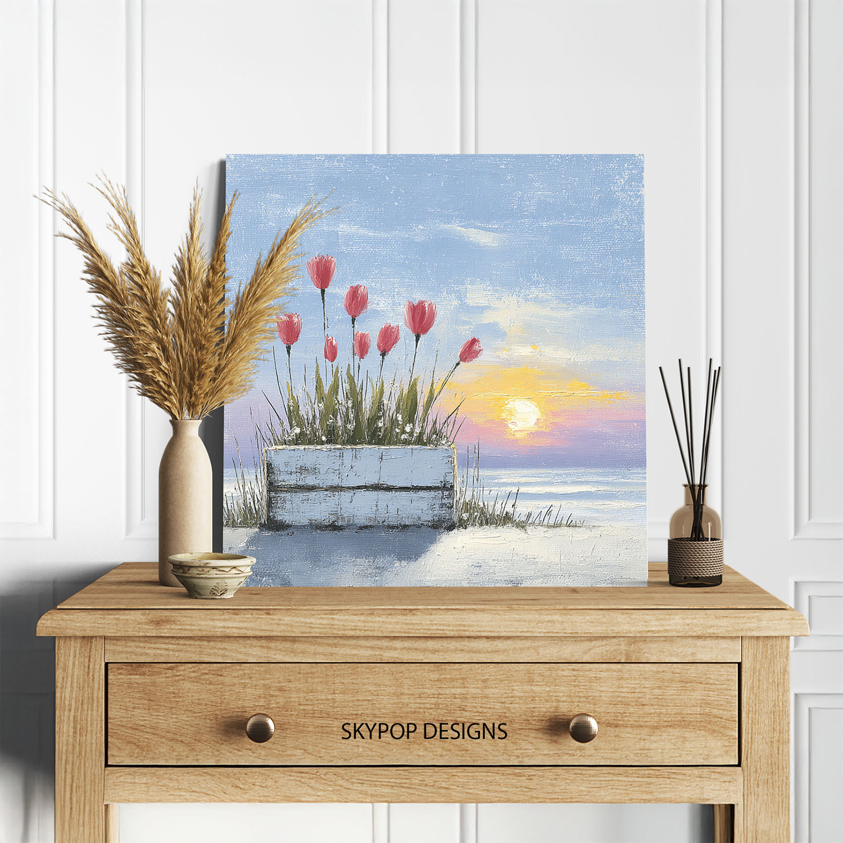 5.jpg Tulip Sunset Art