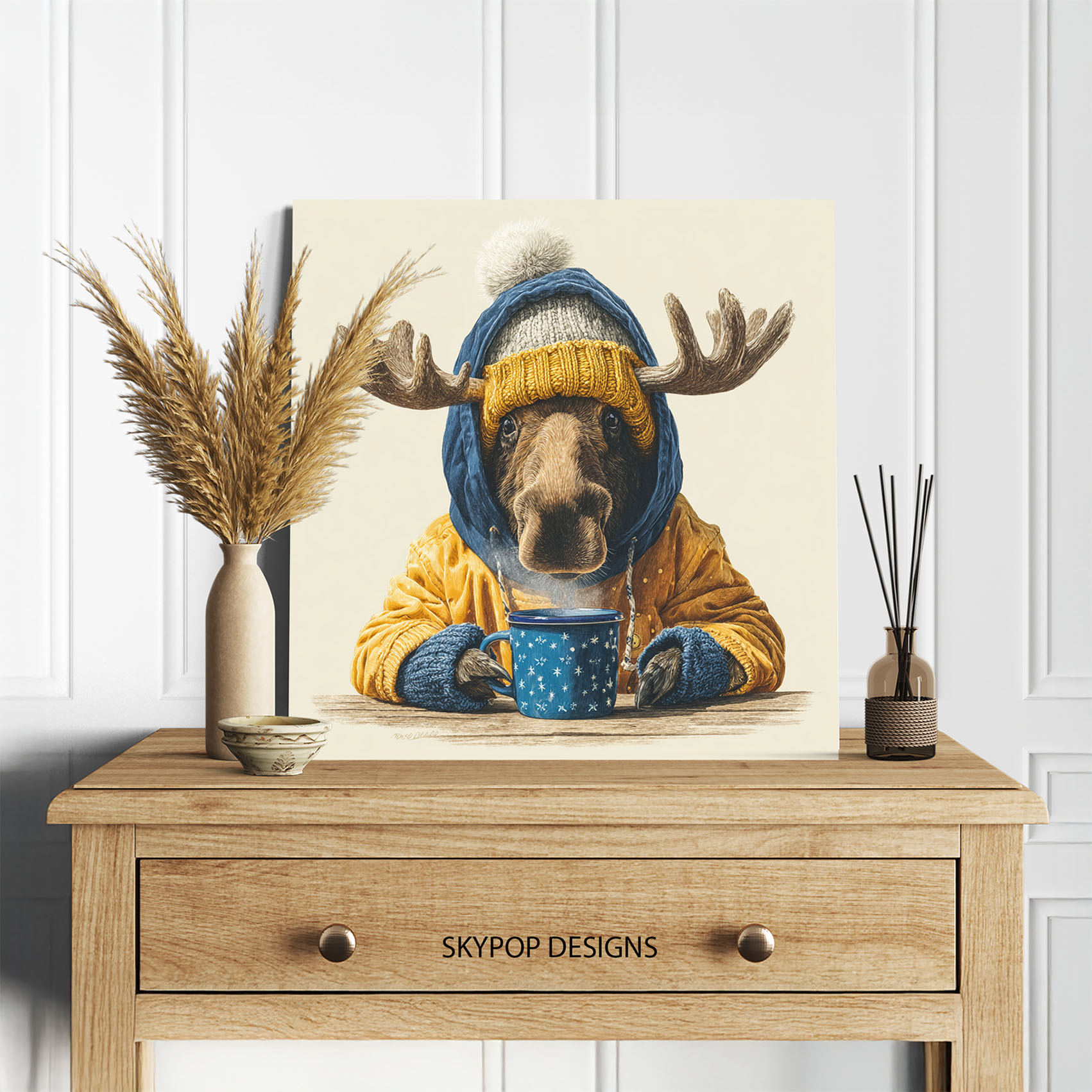 5.jpg Moose Hot Cocoa Art