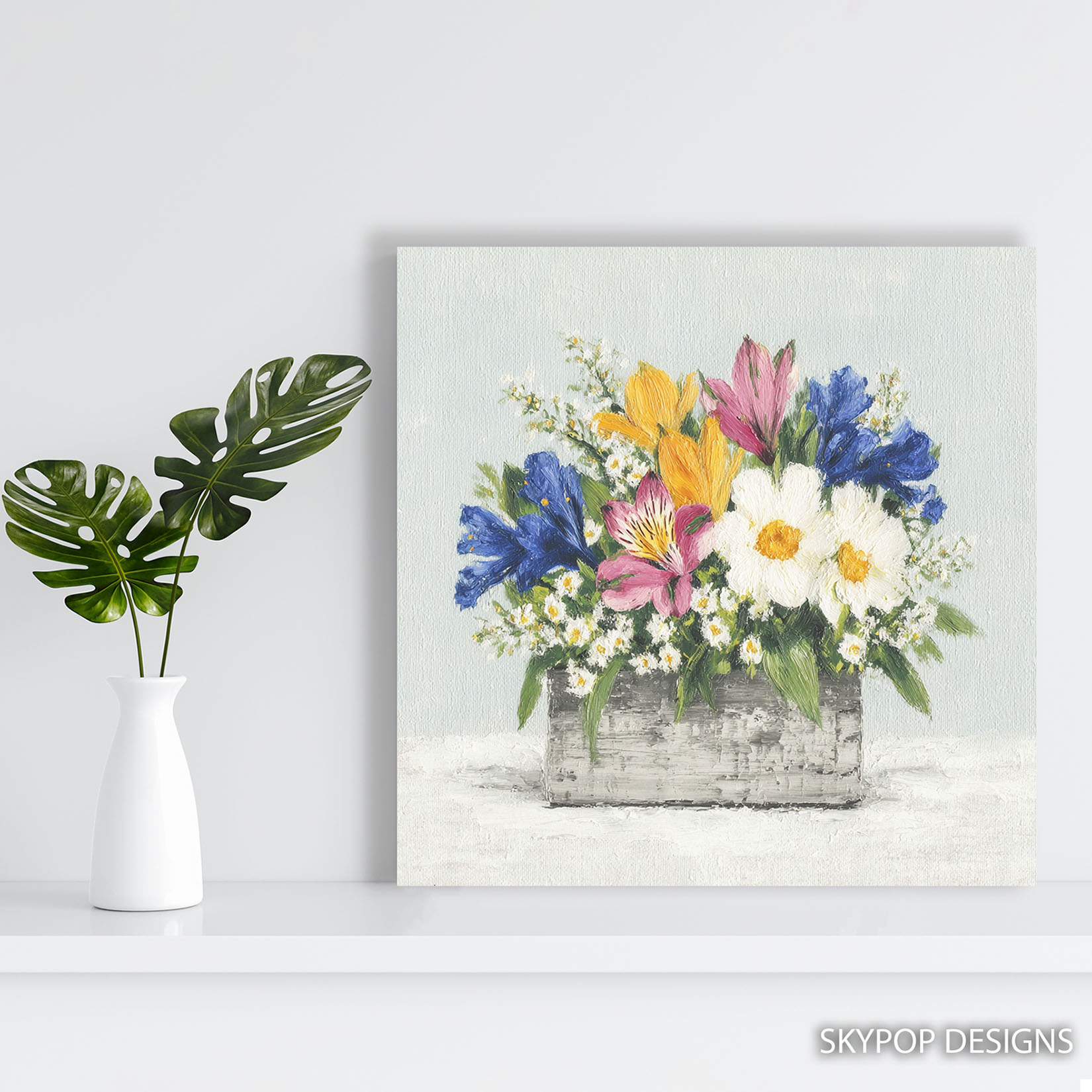 5.jpg Vibrant Garden Blooms Art