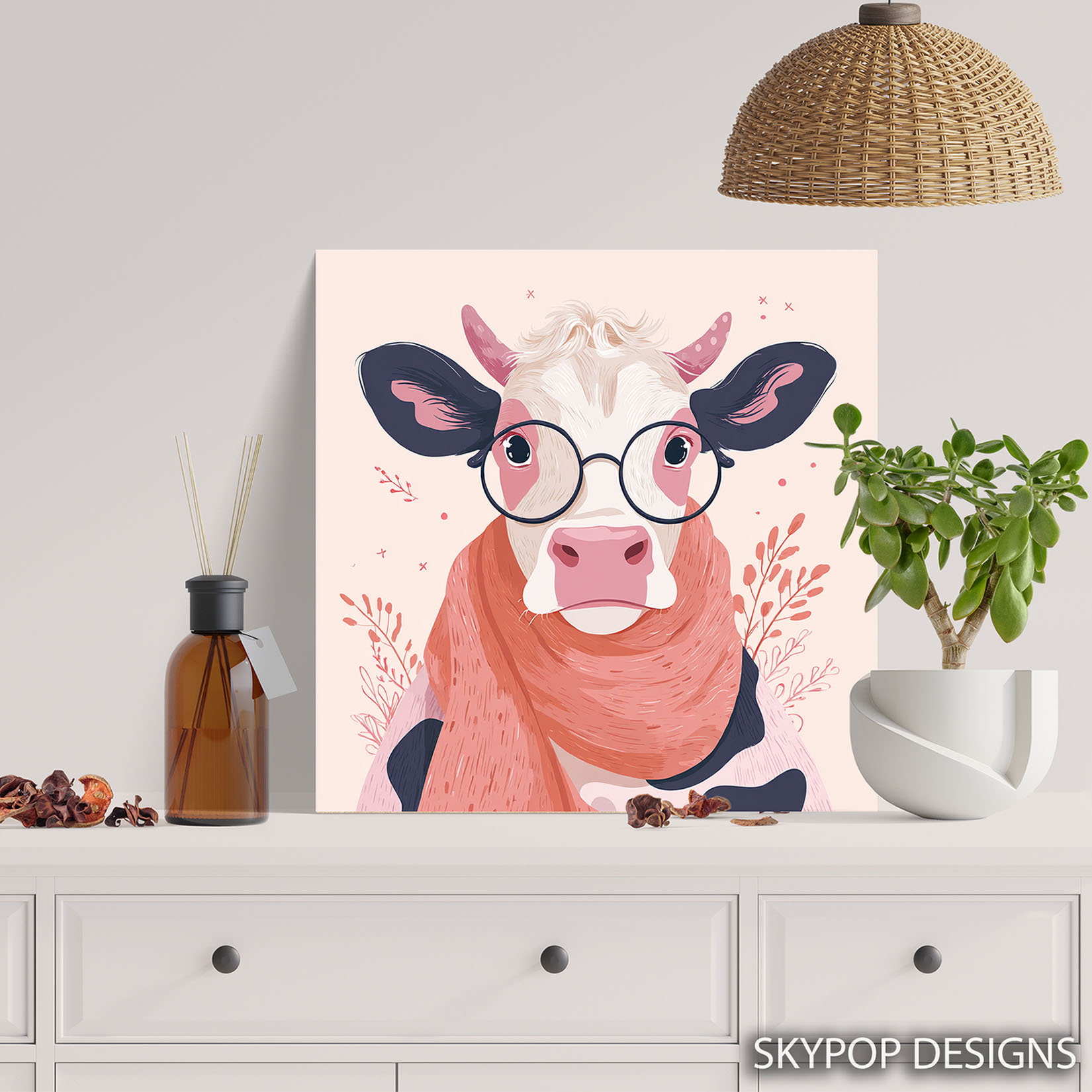 5.jpg Highland Cow Art