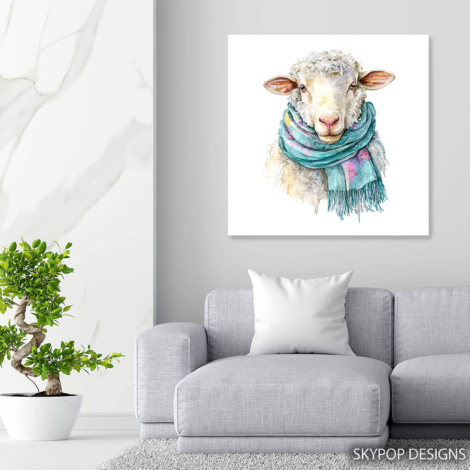 5.jpg Sheep Art
