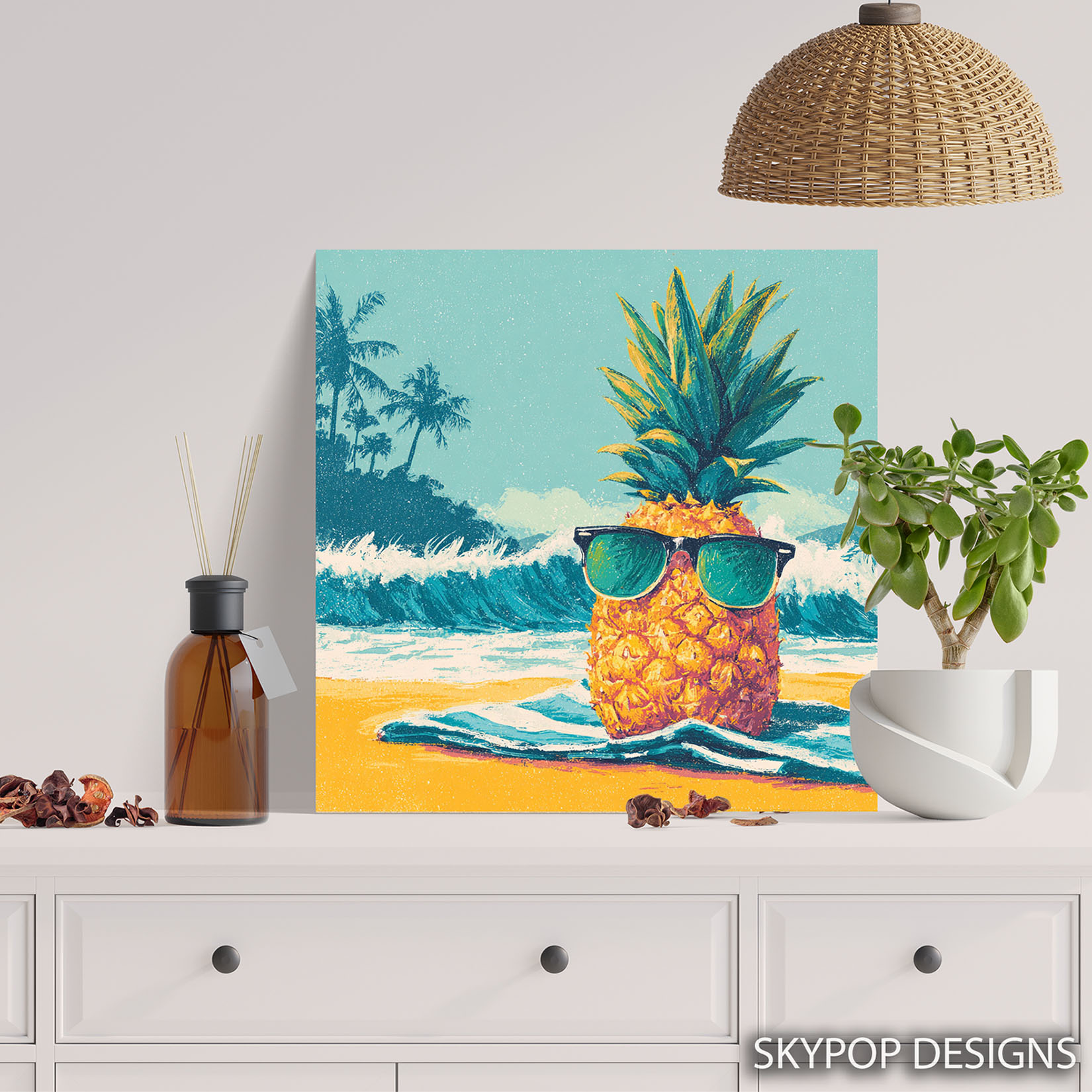 5.jpg Pineapple Beach Vibes Art