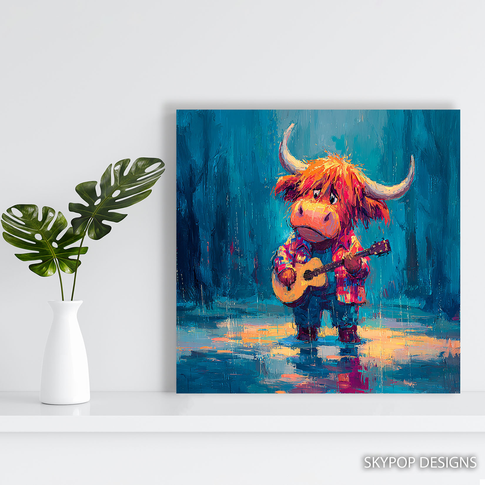 5.jpg Highland Cow Art