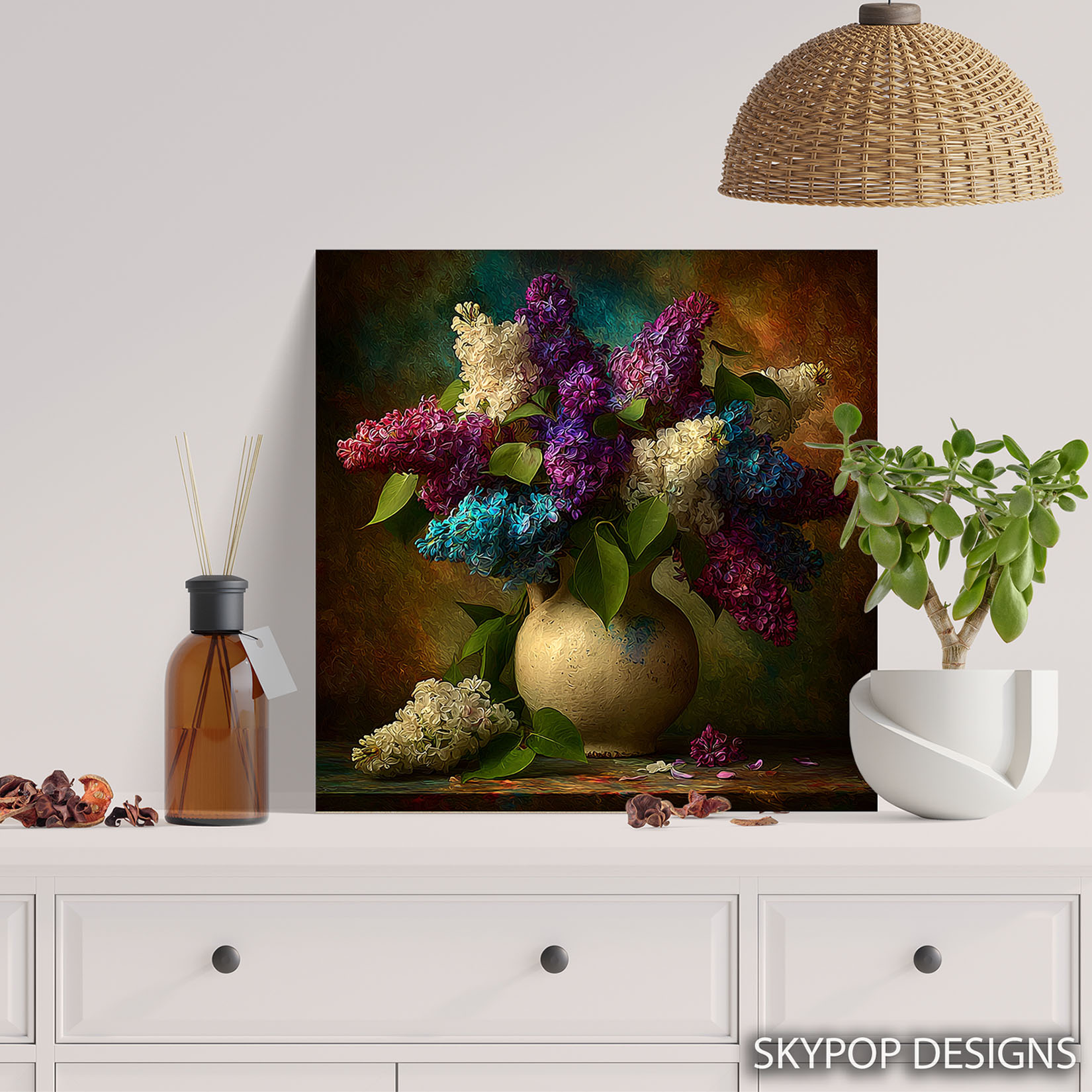 5.jpg Lilac Blooms Art