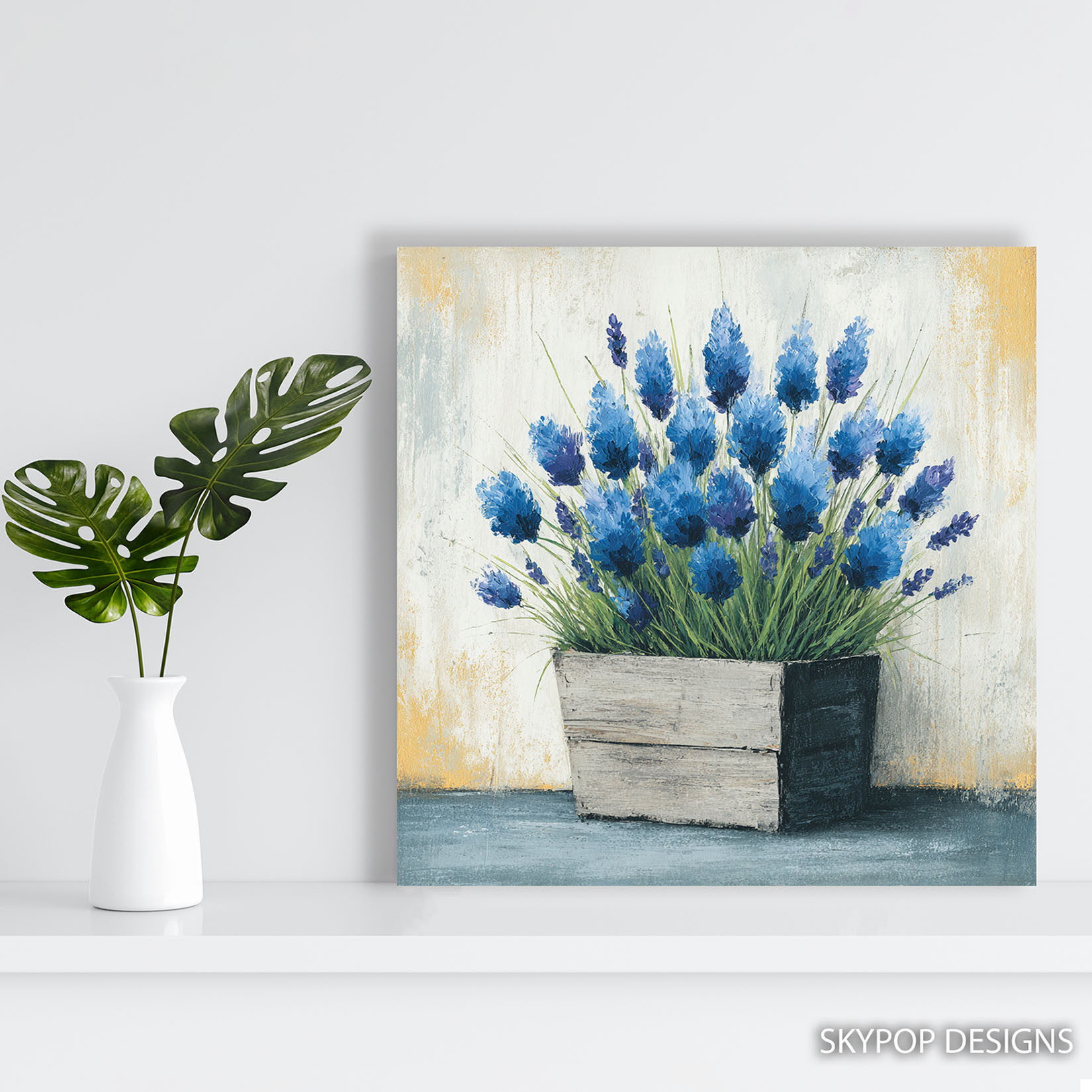 5.jpg Lavender Pot Art