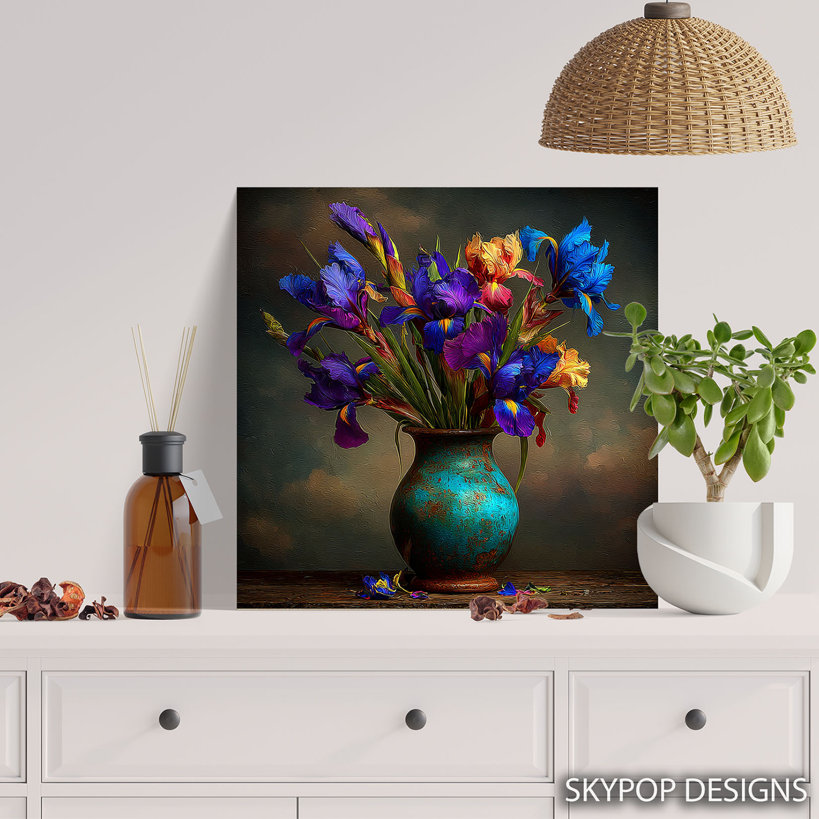 5.jpg Iris Flowers Art