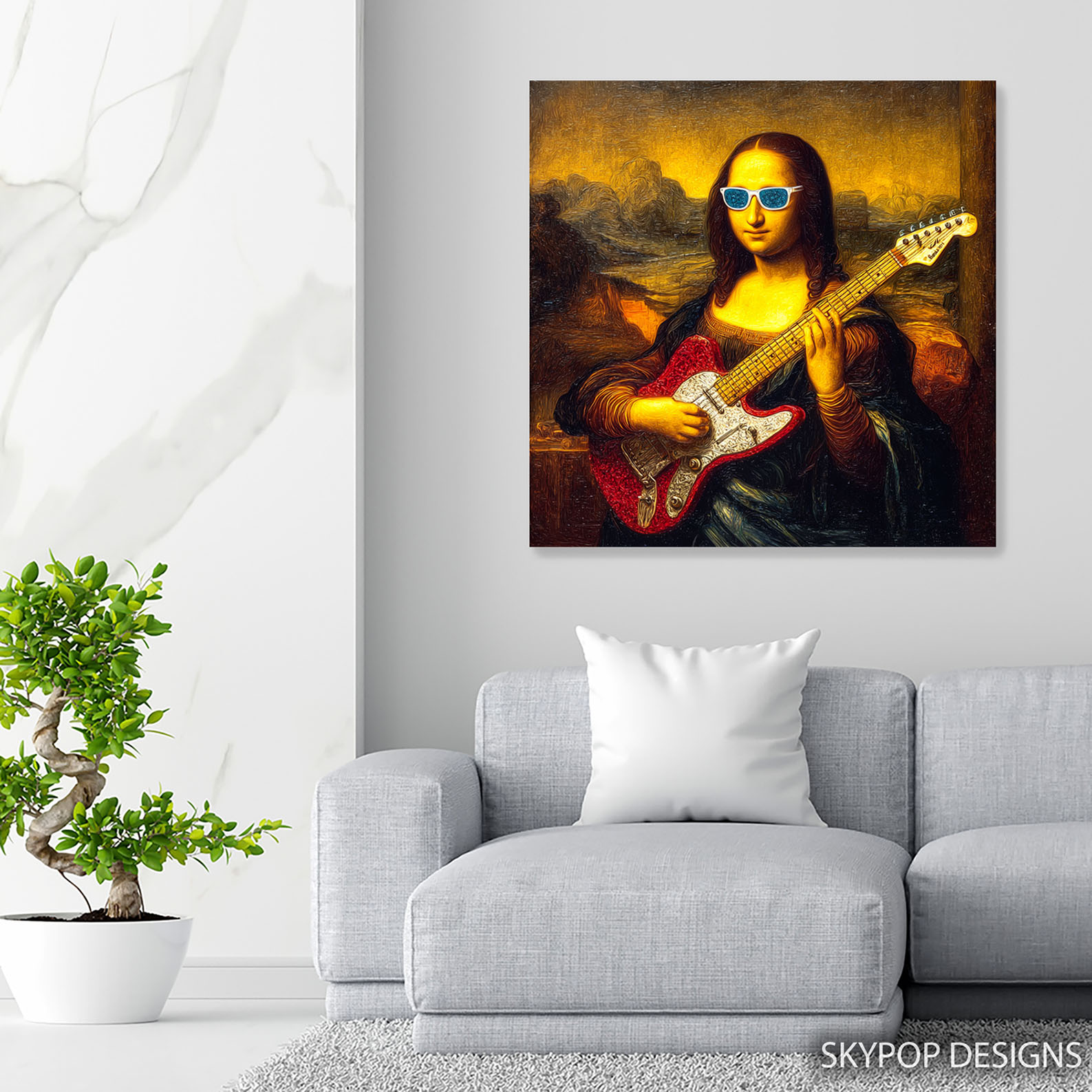 5.jpg Mona Lisa Rock Star Art