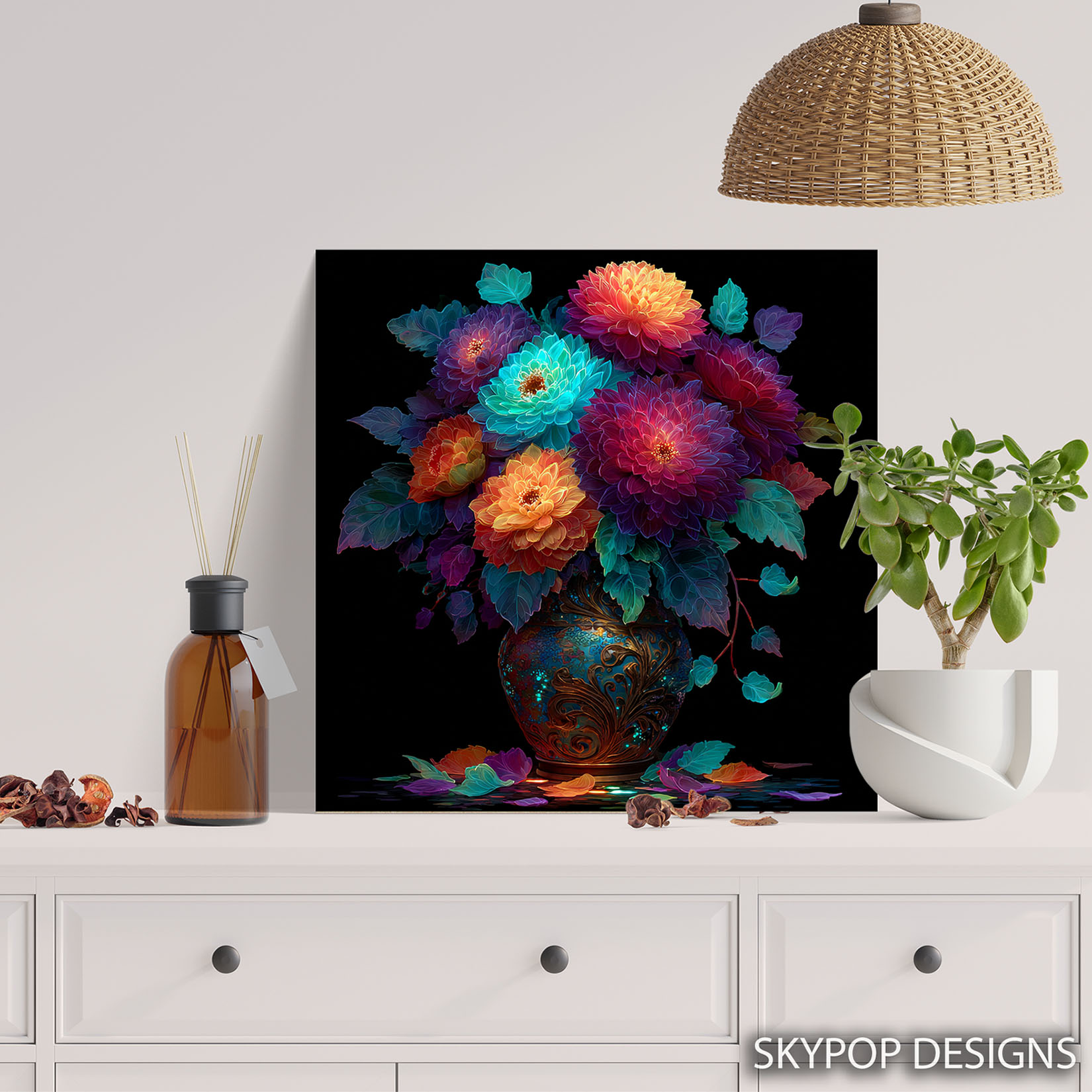 5.jpg Dahlia Vase Art