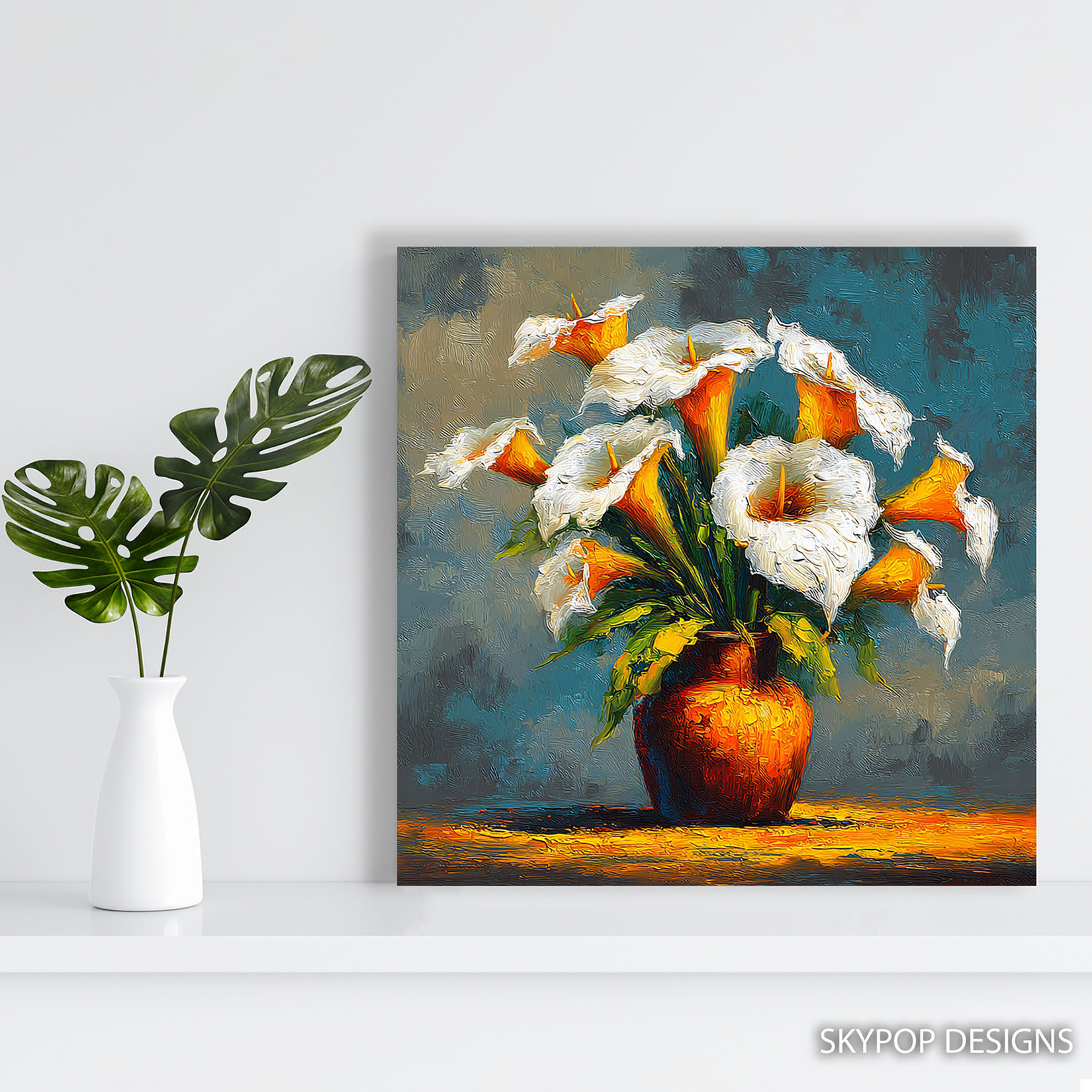 5.jpg Calla Lily Vase Art
