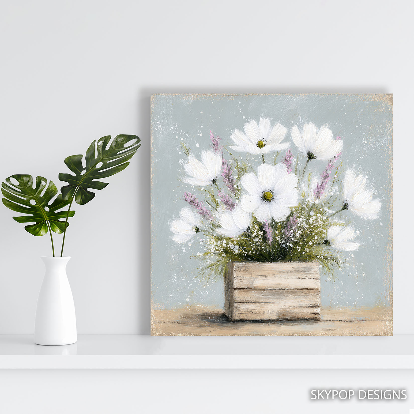 5.jpg White Cosmos Art