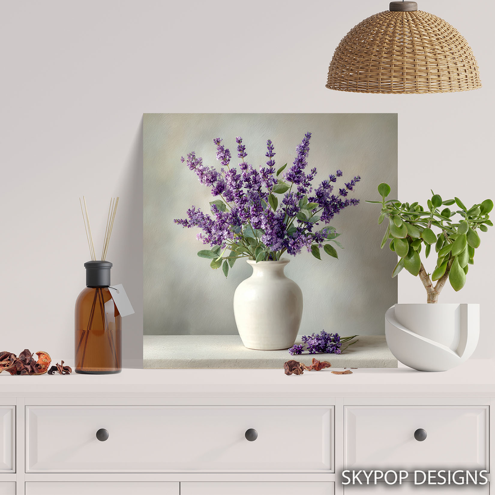 5.jpg Lavender Bouquet Art