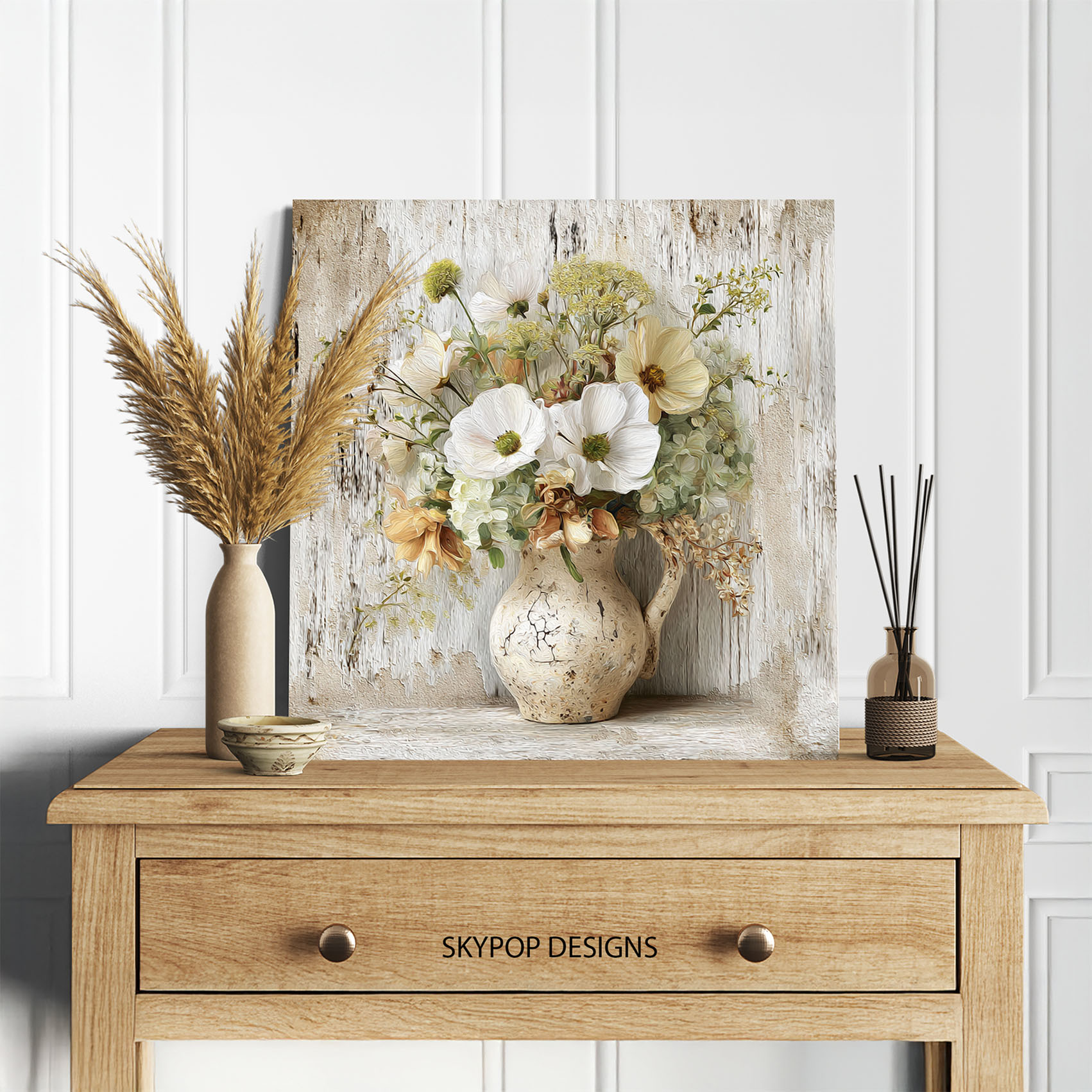 5.jpg Anemone Hydrangea Floral Art