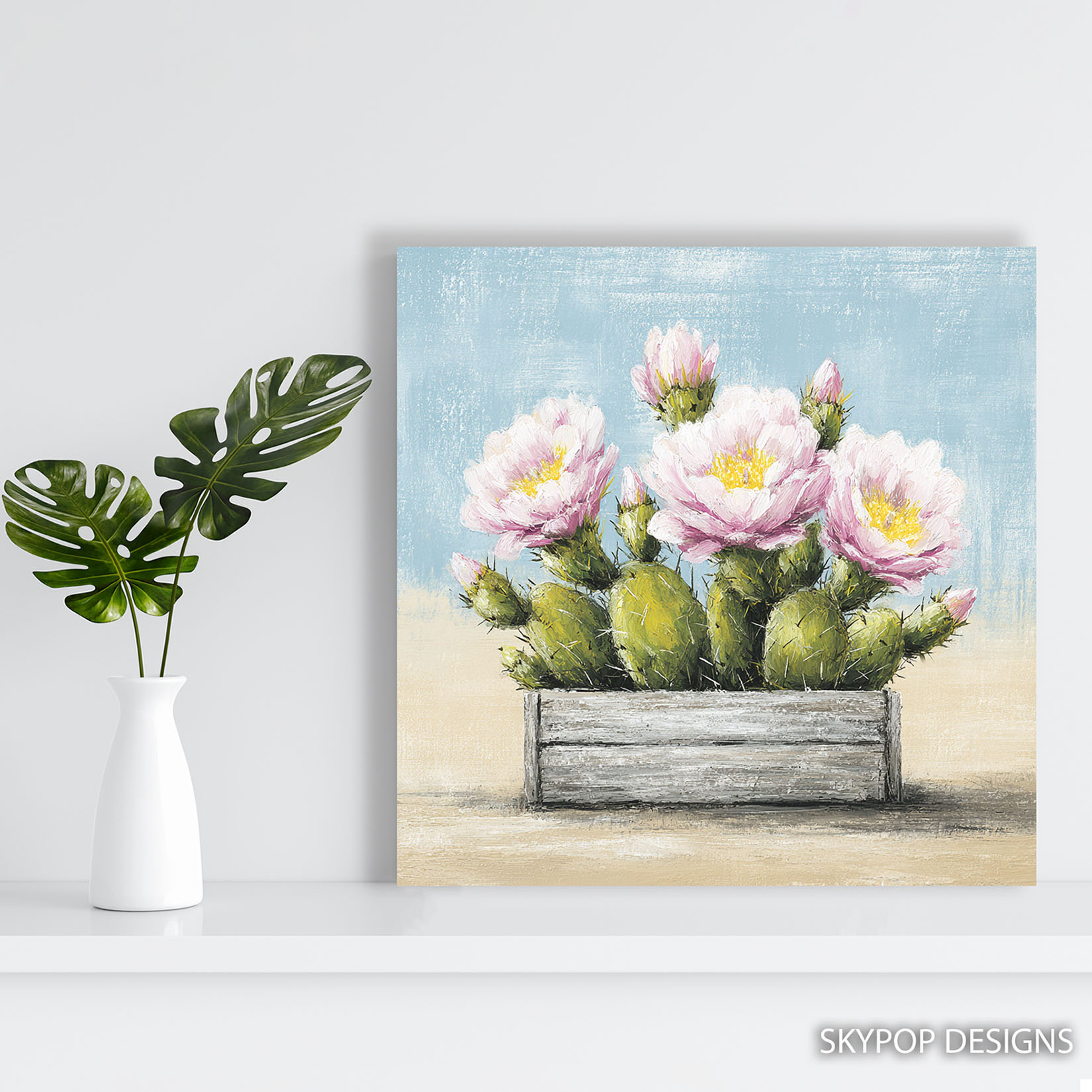 5.jpg Cactus Flower Art