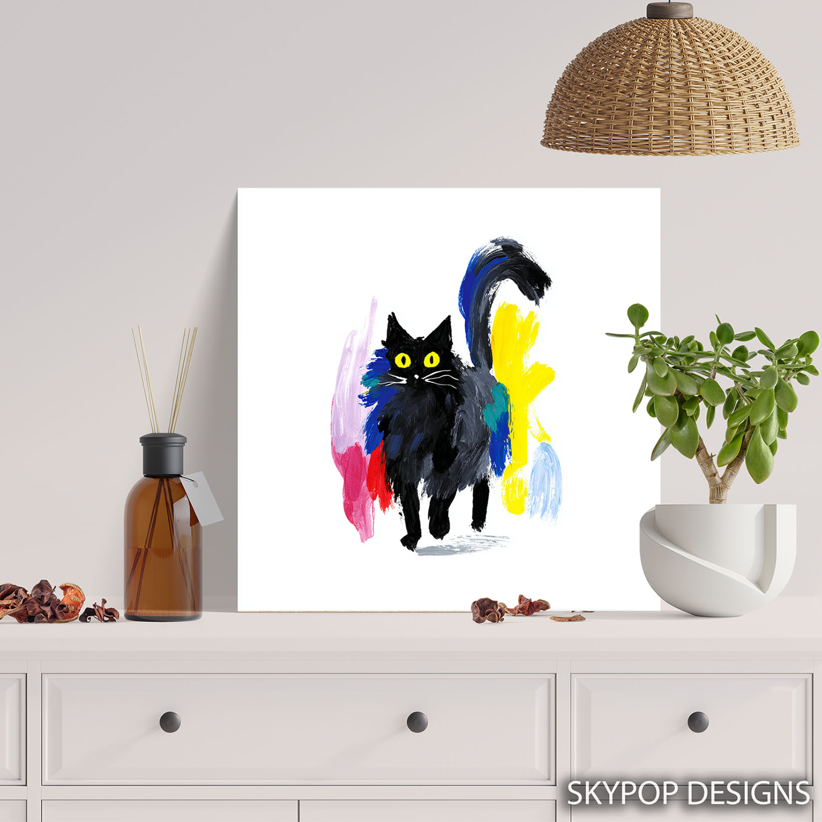 5.jpg Black Cat Art