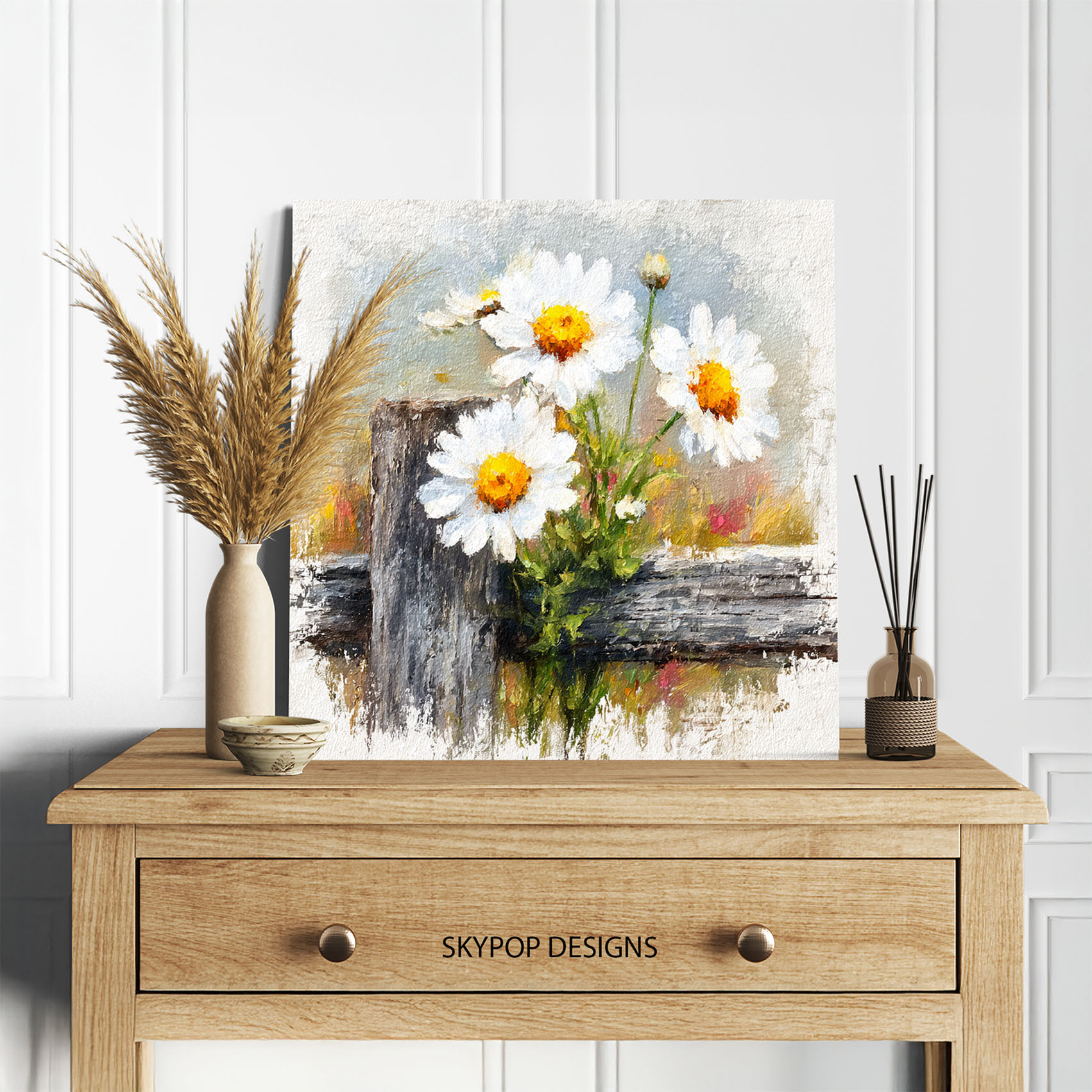 5.jpg Daisy Fence Art