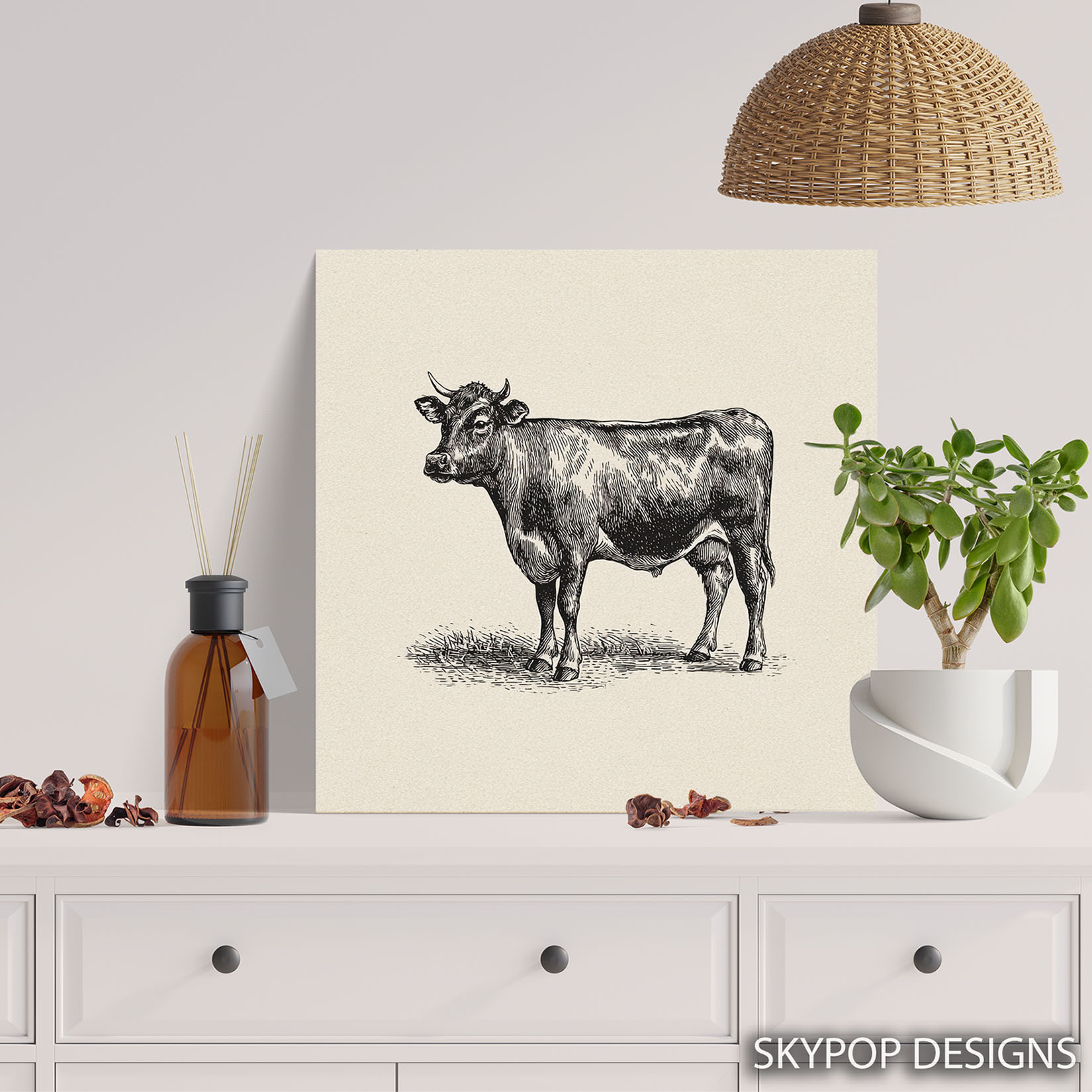 5.jpg Cow Art