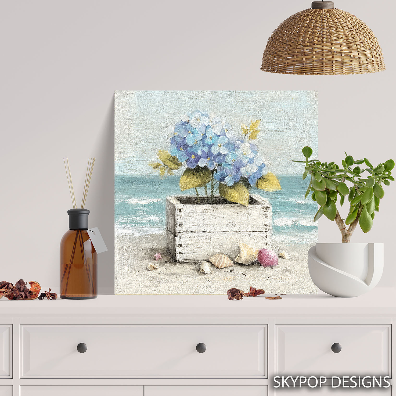 5.jpg Hydrangea Beach Blooms Art