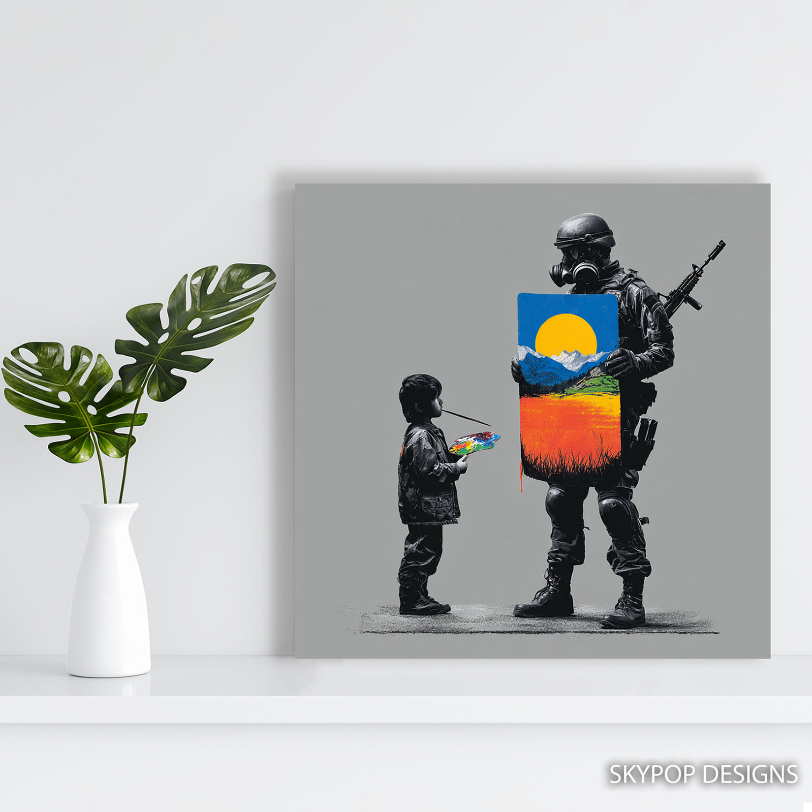 5.jpg Child Artist and Soldier Art