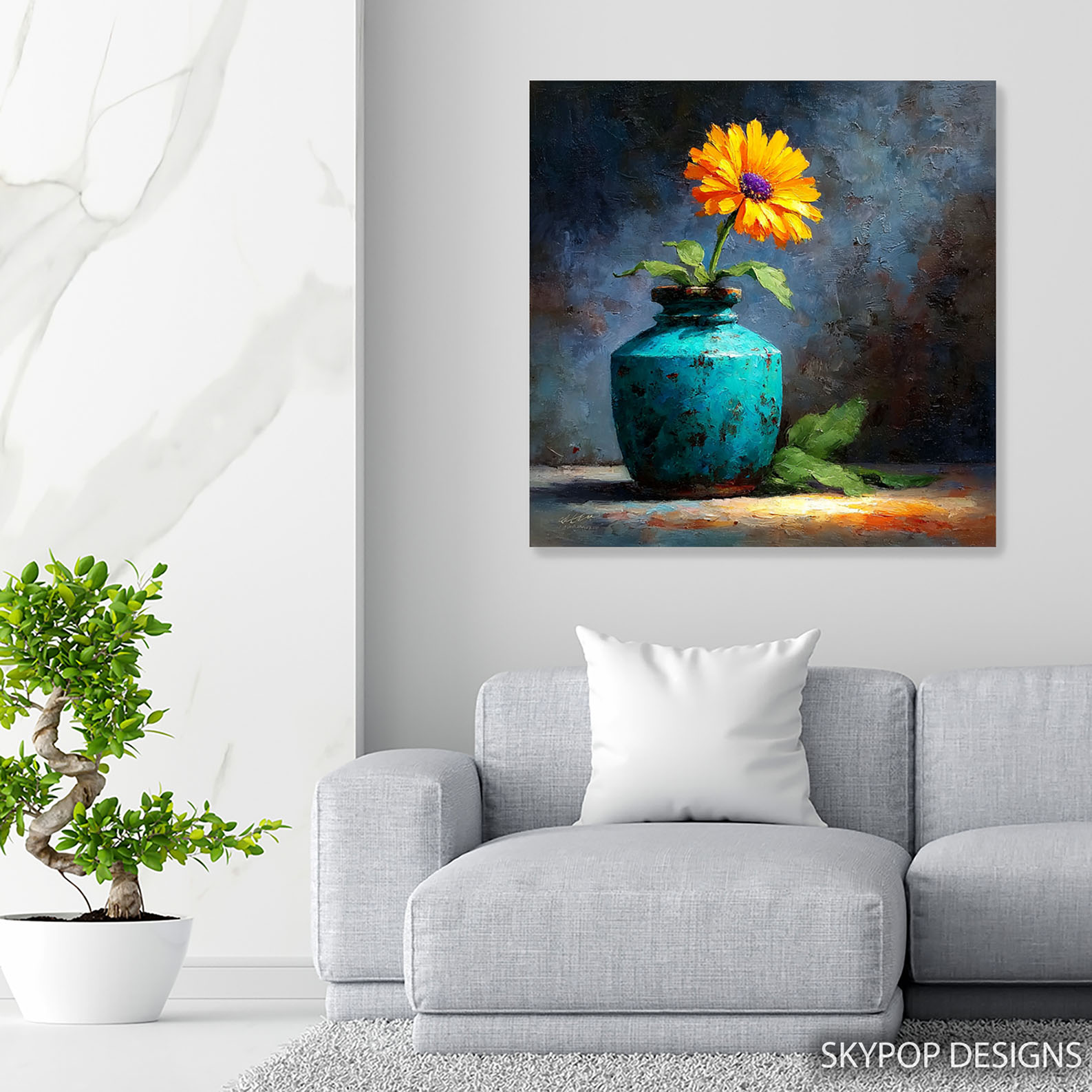 5.jpg Marigold Vase Art