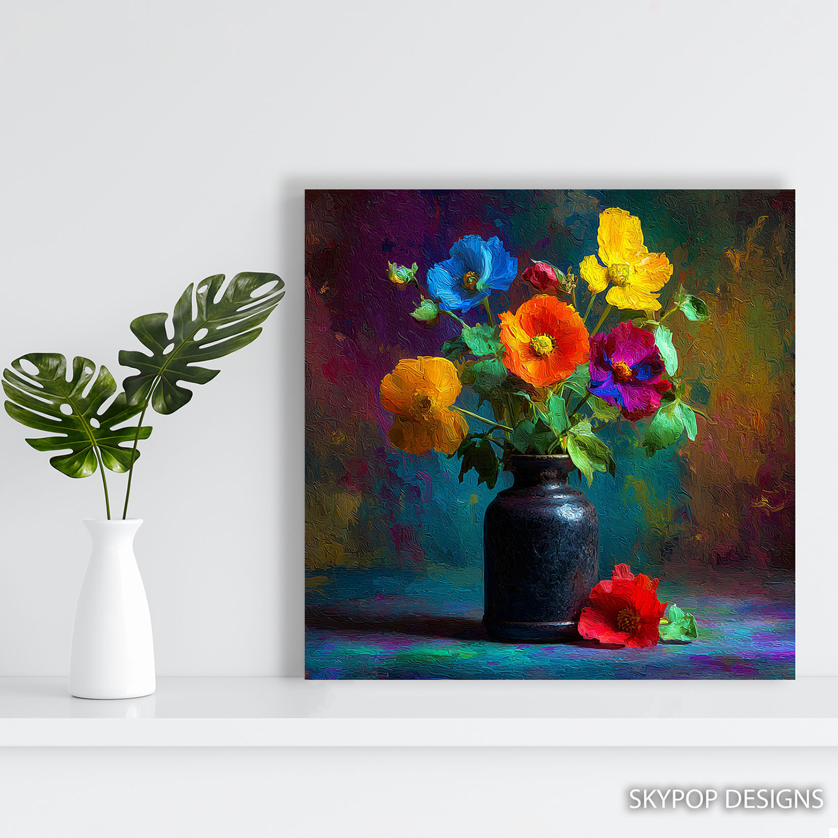 5.jpg Poppy Bouquet Art