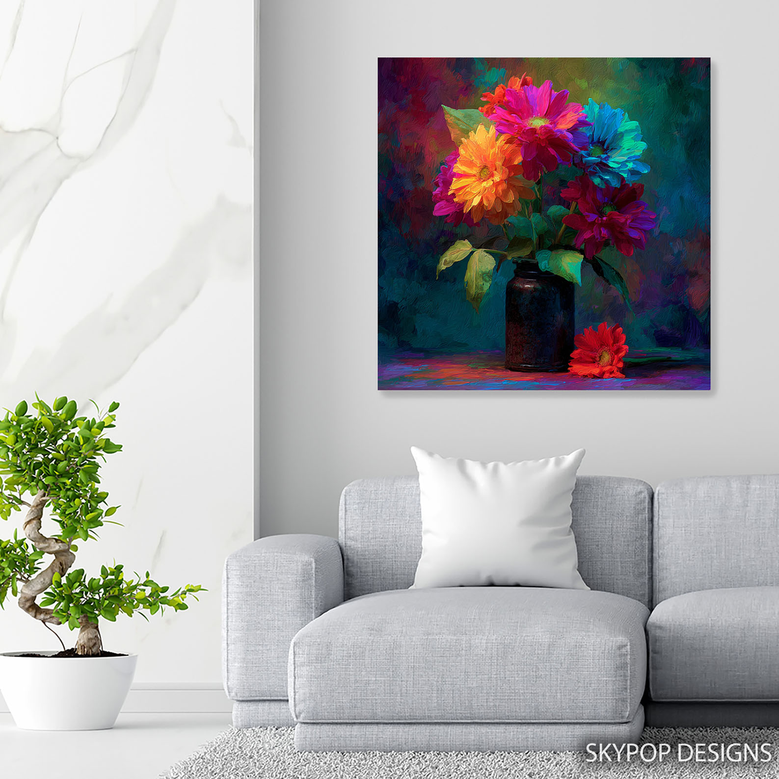 5.jpg Dahlia Bouquet Art