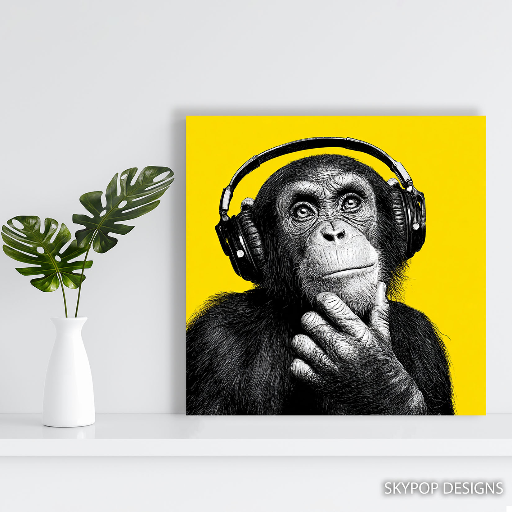 5.jpg Chimpanzee Art