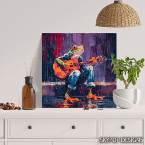 Frog Jam Session Art